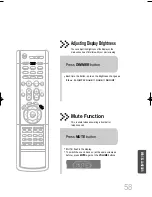 Предварительный просмотр 59 страницы Samsung HT-DB1650 Instruction Manual