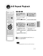 Предварительный просмотр 25 страницы Samsung HT-DB300 Instruction Manual