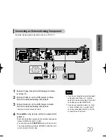 Предварительный просмотр 21 страницы Samsung HT-DB390 Instruction Manual