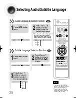 Предварительный просмотр 36 страницы Samsung HT-DB390 Instruction Manual