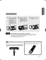 Предварительный просмотр 13 страницы Samsung HT-DB400M Instruction Manual