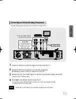 Предварительный просмотр 19 страницы Samsung HT-DB400M Instruction Manual