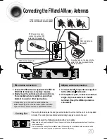 Предварительный просмотр 21 страницы Samsung HT-DB400M Instruction Manual