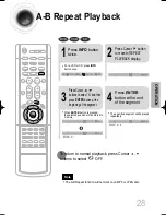 Предварительный просмотр 29 страницы Samsung HT-DB400M Instruction Manual