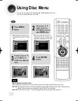 Предварительный просмотр 34 страницы Samsung HT-DB400M Instruction Manual