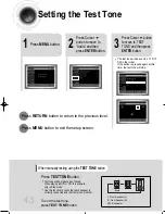 Предварительный просмотр 44 страницы Samsung HT-DB400M Instruction Manual