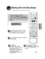 Preview for 21 page of Samsung HT-DB650 Instruction Manual