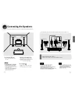 Предварительный просмотр 7 страницы Samsung HT-DB760T Instruction Manual