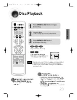 Предварительный просмотр 21 страницы Samsung HT-DB770 Instruction Manual