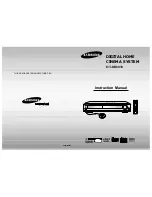 Samsung HT-DB8030 Instruction Manual предпросмотр