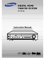 Samsung HT-DL100 Instruction Manual preview