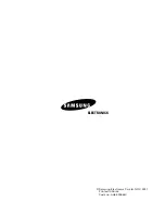 Предварительный просмотр 2 страницы Samsung HT-DL100 Service Manual