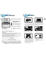 Предварительный просмотр 2 страницы Samsung HT-DL105 Instruction Manual