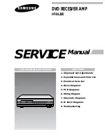 Preview for 1 page of Samsung HT-DL200 Service Manual