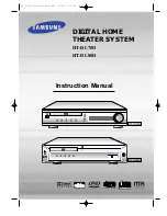 Samsung HT-DL70D Instruction Manual preview