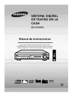 Preview for 1 page of Samsung HT-DM150 Manual De Instrucciones
