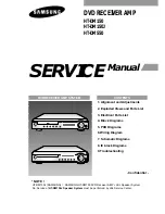 Preview for 1 page of Samsung HT-DM150 Manual