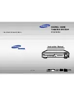 Preview for 1 page of Samsung HT-DM150J Instruction Manual