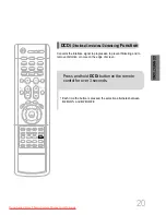 Preview for 21 page of Samsung HT-DS1000 Instruction Manual