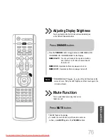 Preview for 77 page of Samsung HT-DS1000 Instruction Manual