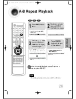 Предварительный просмотр 27 страницы Samsung HT-DS110 Instruction Manual