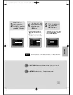 Предварительный просмотр 39 страницы Samsung HT-DS110 Instruction Manual