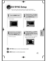 Предварительный просмотр 41 страницы Samsung HT-DS110 Instruction Manual