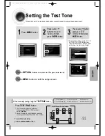 Предварительный просмотр 45 страницы Samsung HT-DS110 Instruction Manual