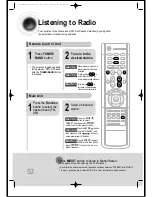 Предварительный просмотр 54 страницы Samsung HT-DS110 Instruction Manual