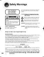 Предварительный просмотр 2 страницы Samsung HT-DS460 Instruction Manual