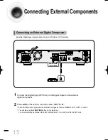 Предварительный просмотр 16 страницы Samsung HT-DS460 Instruction Manual