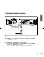 Предварительный просмотр 17 страницы Samsung HT-DS460 Instruction Manual