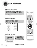 Предварительный просмотр 26 страницы Samsung HT-DS460 Instruction Manual