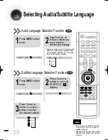 Предварительный просмотр 36 страницы Samsung HT-DS460 Instruction Manual