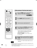 Предварительный просмотр 74 страницы Samsung HT-DS460 Instruction Manual