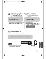 Preview for 71 page of Samsung HT-DS470 Instruction Manual