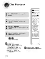 Предварительный просмотр 24 страницы Samsung HT-DS610 Instruction Manual