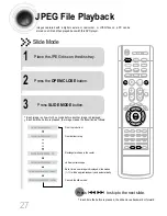 Предварительный просмотр 28 страницы Samsung HT-DS610 Instruction Manual