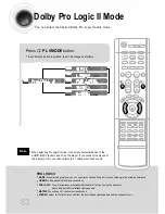 Предварительный просмотр 64 страницы Samsung HT-DS610 Instruction Manual