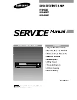 Samsung HT-DS610 Service Manual предпросмотр