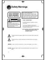 Preview for 2 page of Samsung HT-DS630 Instruction Manual