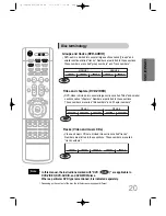 Предварительный просмотр 21 страницы Samsung HT-DS650 Instruction Manual