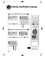 Предварительный просмотр 36 страницы Samsung HT-DS650 Instruction Manual