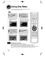 Предварительный просмотр 38 страницы Samsung HT-DS650 Instruction Manual