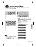 Preview for 66 page of Samsung HT-DS760T Instruction Manual