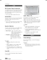 Предварительный просмотр 20 страницы Samsung HT-E321 User Manual