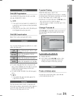 Предварительный просмотр 21 страницы Samsung HT-E321 User Manual