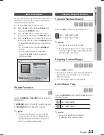 Предварительный просмотр 23 страницы Samsung HT-E321 User Manual