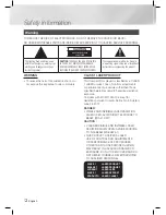 Предварительный просмотр 2 страницы Samsung HT-E3500 User Manual