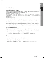 Предварительный просмотр 17 страницы Samsung HT-E355 User Manual